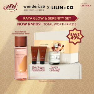 WONDERLAB X LILIN+ CO _ Raya Glow & Serenity Set