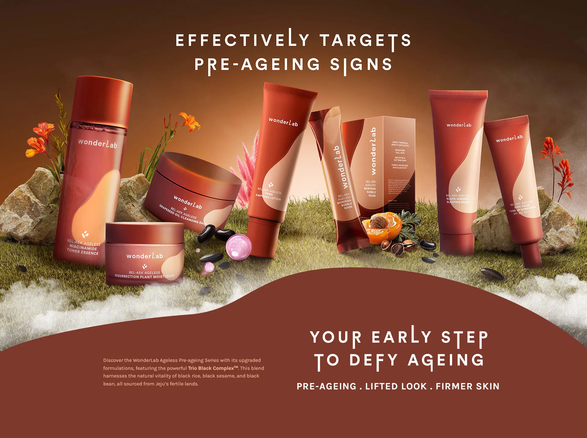 WonderLab Ageless Pre - Ageing Series